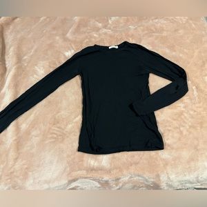 Rag & Bone Black Long Sleeved Tshirt Tee Size XS DAMAGED